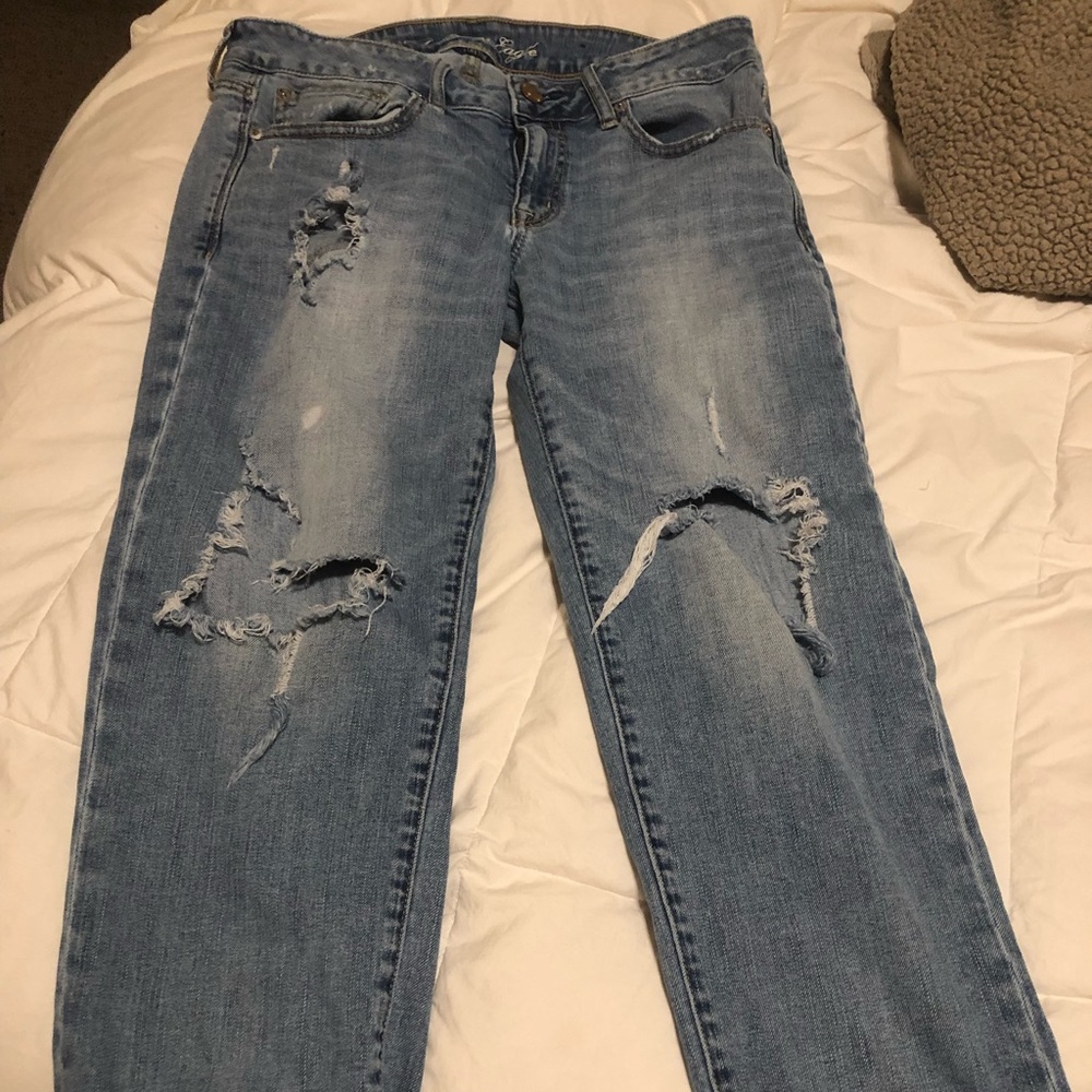 American eagle boy fit jeans size 6